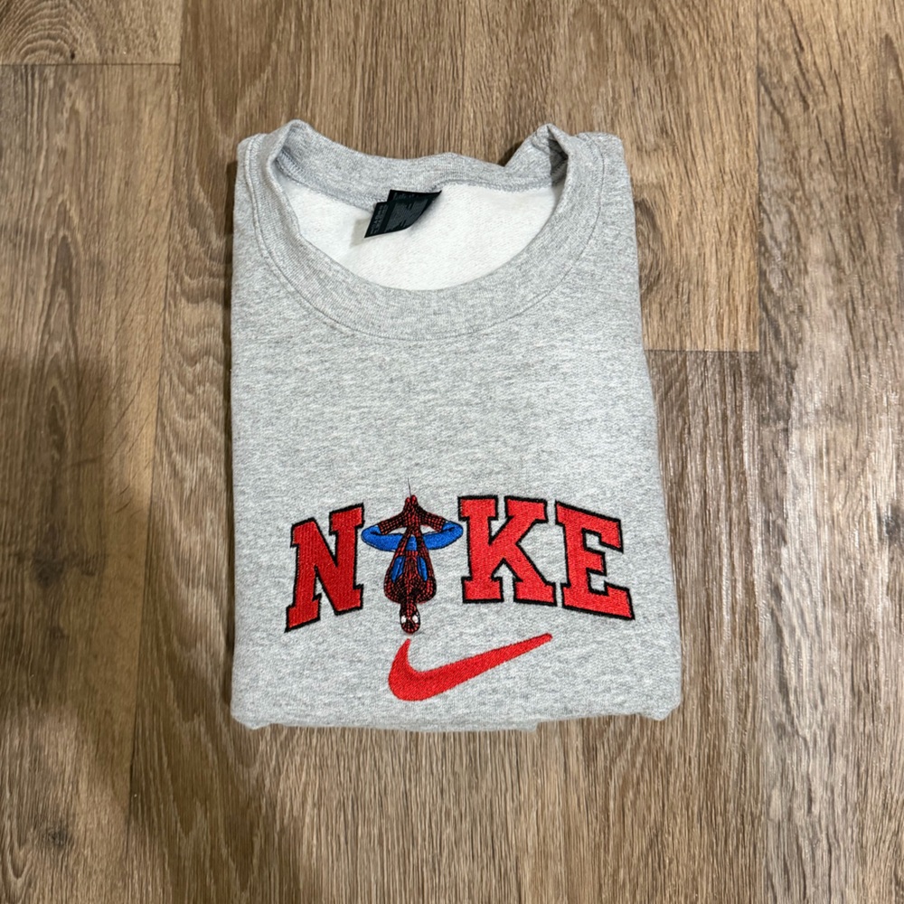 Nike Spider-Man Gray sweatshirt